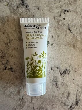 4/$14 Urban Veda Daily Purifying Facial Wash, Travel Size 0.67 fl oz, NEW